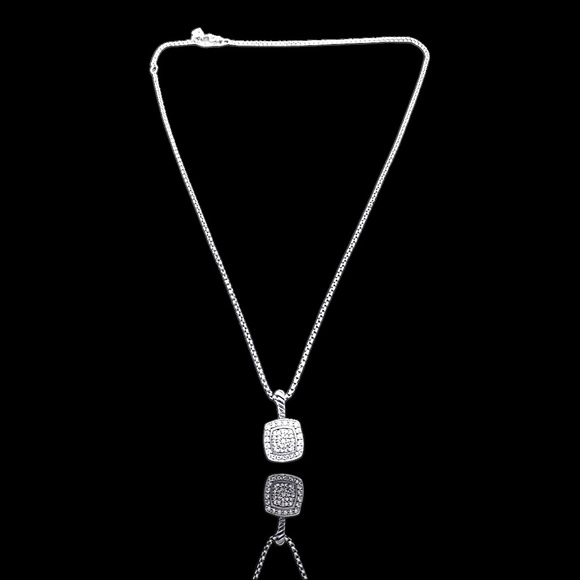David Yurman Petite Albion Pendant Necklace - Picture 1 of 14